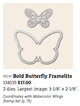 Bold Butterfly Framelits